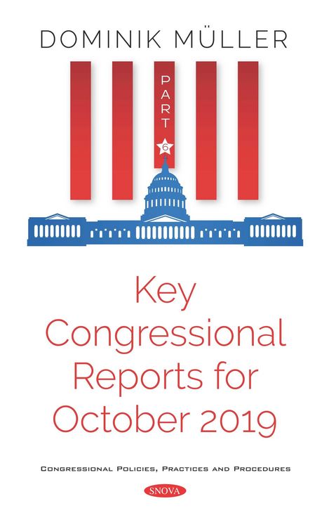 Produktbild: Key Congressional Reports for October 2019. Part VI