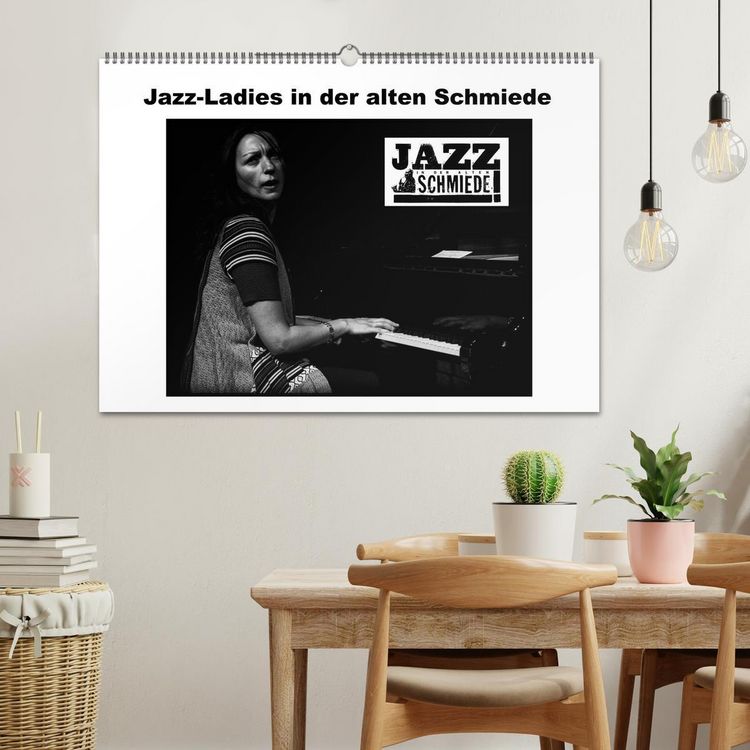 Produktbild: Jazz Ladies in der alten Schmiede (Wandkalender 2026 DIN A2 quer), CALVENDO Monatskalender
