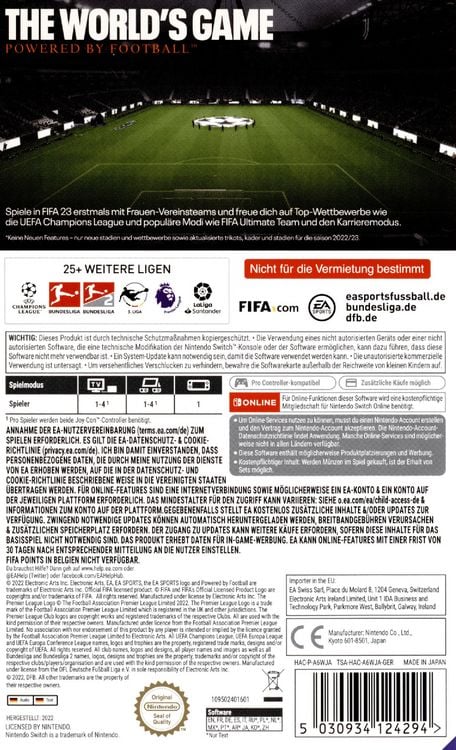 Produktbild: FIFA 23 - Legacy Edition