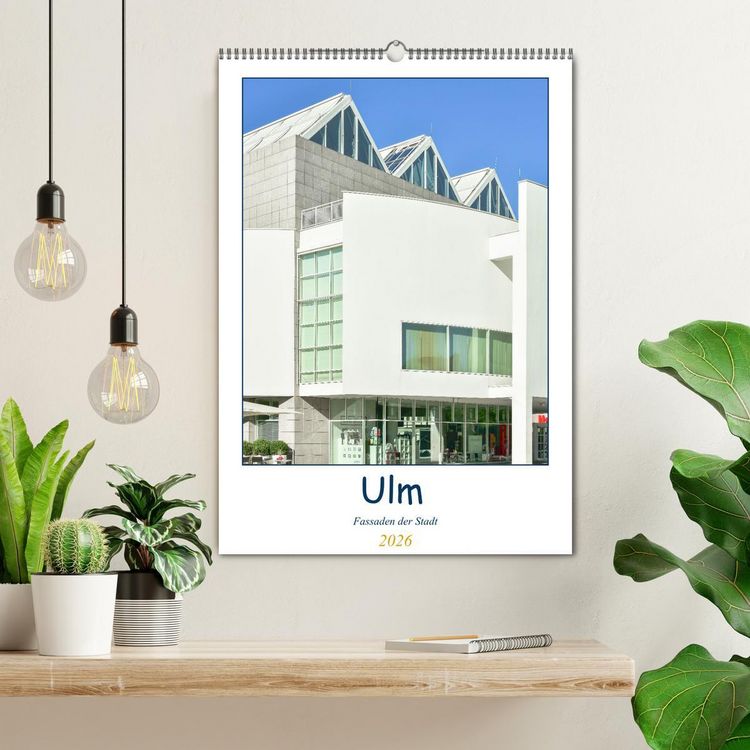 Produktbild: Ulm Fassaden der Stadt (Wandkalender 2026 DIN A2 hoch), CALVENDO Monatskalender