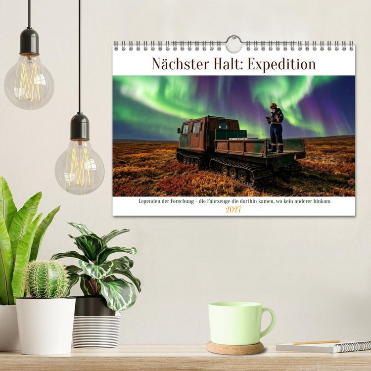 Produktbild: N&auml;chster Halt: Expedition (Wandkalender 2027 DIN A4 quer), CALVENDO Monatskalender
