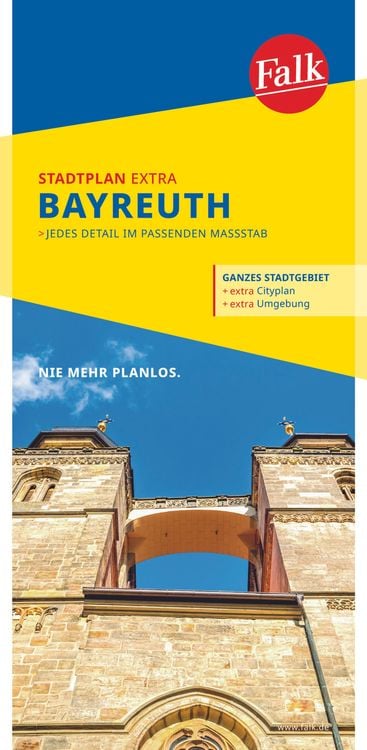 Bild vom Artikel Falk Stadtplan Extra Bayreuth 1:15 000 vom Autor 