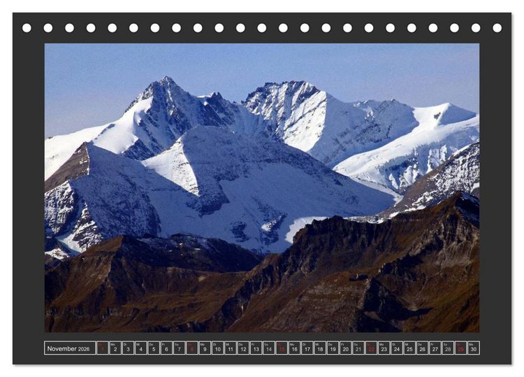 Produktbild: Der Gro&szlig;glockner 3798m (Tischkalender 2026 DIN A5 quer), CALVENDO Monatskalender