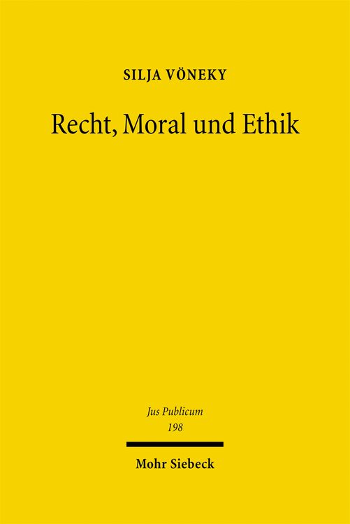 Produktbild: Recht, Moral und Ethik