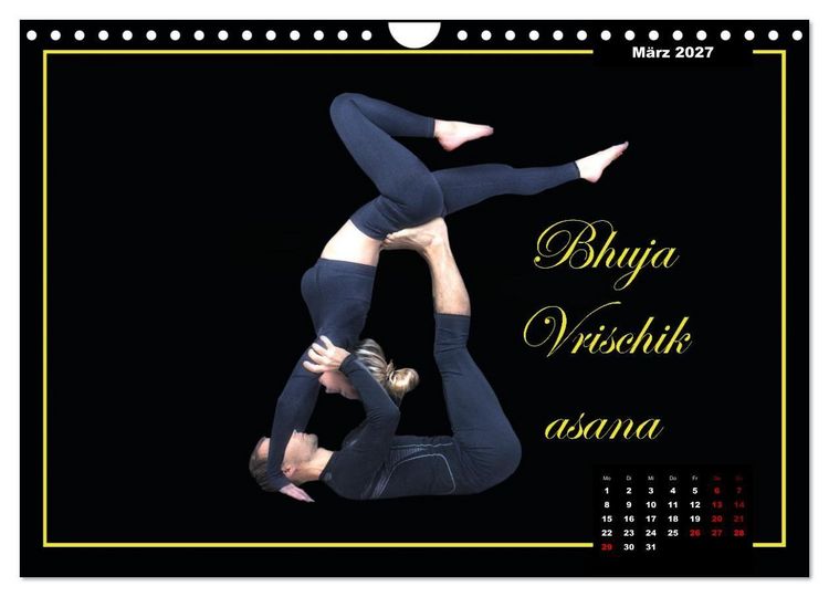 Produktbild: Yoga - Asana (Wandkalender 2027 DIN A4 quer), CALVENDO Monatskalender