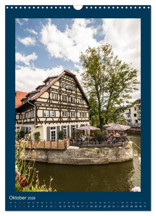 Produktbild: Esslingen am Neckar - Sehenswertes (Wandkalender 2026 DIN A3 hoch), CALVENDO Monatskalender
