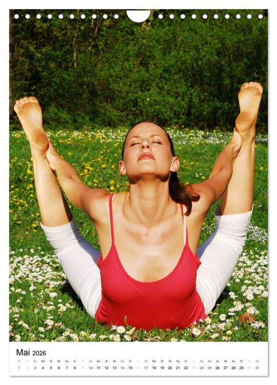 Produktbild: Yoga K&ouml;rperformen (Wandkalender 2026 DIN A4 hoch), CALVENDO Monatskalender