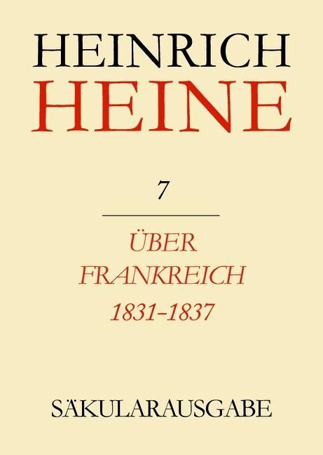 Produktbild: &Uuml;ber Frankreich 1831-1837. Berichte &uuml;ber Kunst und Politik