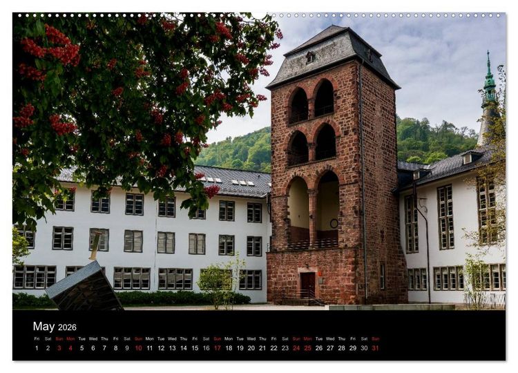 Produktbild: Heidelberg - Views of a City (High Quality Premium Wall Calendar 2026 DIN A2 landscape),CALVENDO 12 Month Wall Calendar