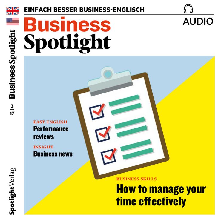 Produktbild: Business-Englisch lernen Audio - Effektives Time-Management