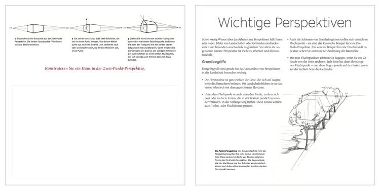 Produktbild: Die Kunst des Zeichnens. Der Quick-Start-Block Perspektive