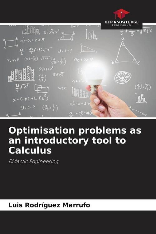 Produktbild: Optimisation problems as an introductory tool to Calculus