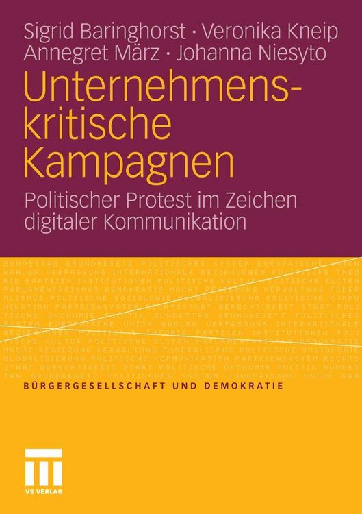 Produktbild: Unternehmenskritische Kampagnen