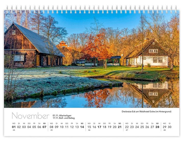 Produktbild: Kalender Spreewald kompakt - Peter Becker 2027