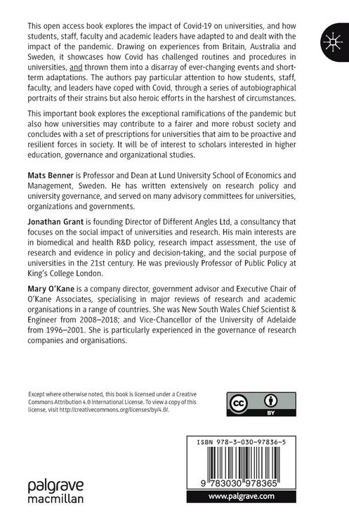 Produktbild: Crisis Response in Higher Education