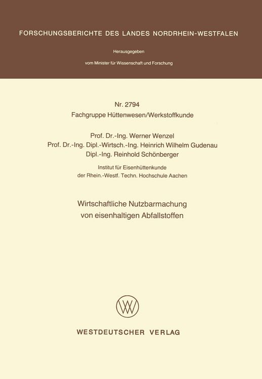 Produktbild: Wirtschaftliche Nutzbarmachung von eisenhaltigen Abfallstoffen