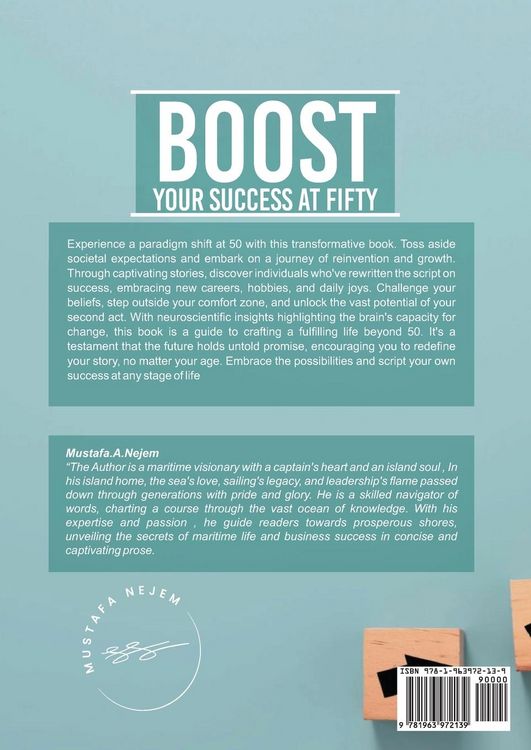 Produktbild: Boost Your Success at Fifty Rewriting the life Success Script at age of 50