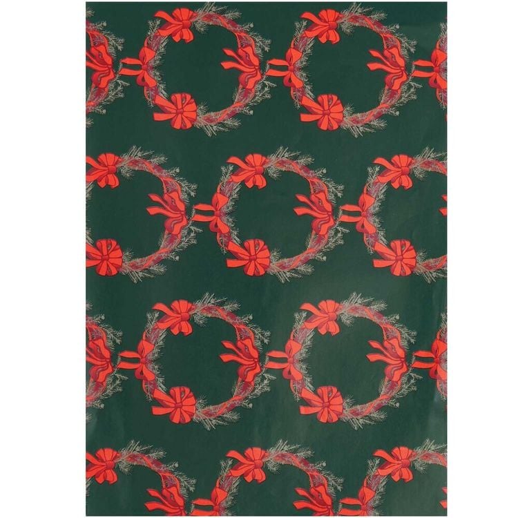 Produktbild: Geschenkpapier Schleifen, Kr&auml;nze,