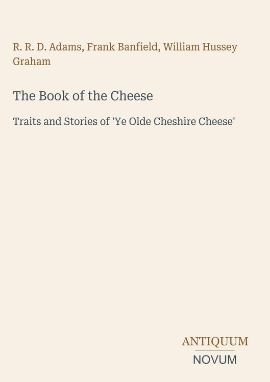 Produktbild: The Book of the Cheese