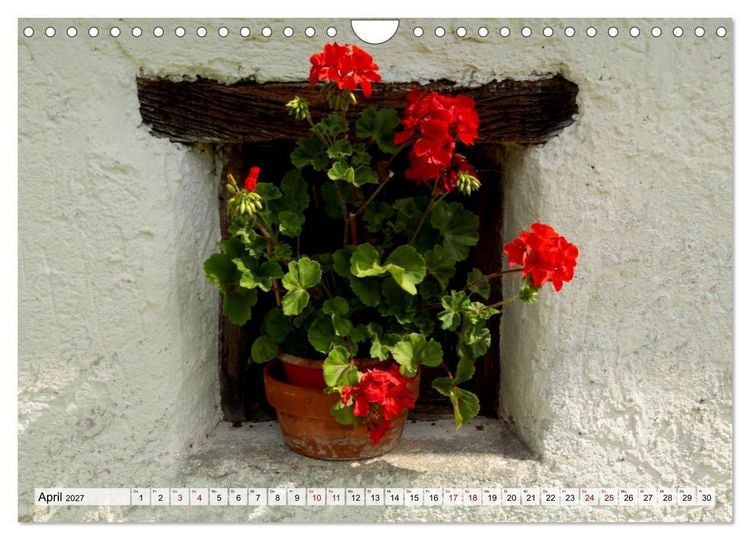 Produktbild: Bauernfenster (Wandkalender 2027 DIN A4 quer), CALVENDO Monatskalender
