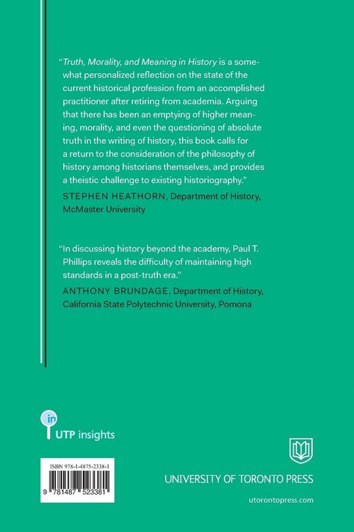 Produktbild: Truth, Morality, and Meaning in History