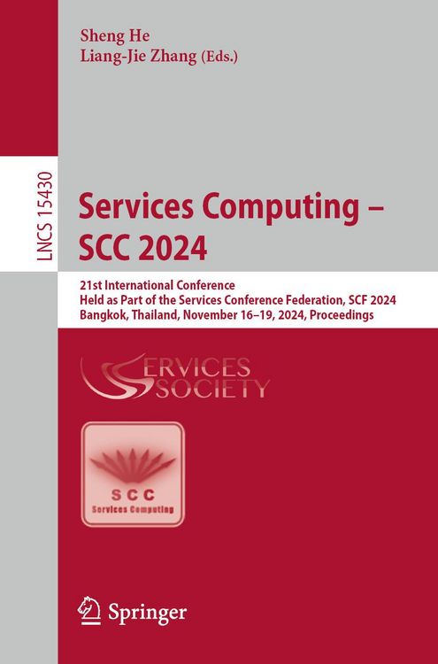 Produktbild: Services Computing - SCC 2024