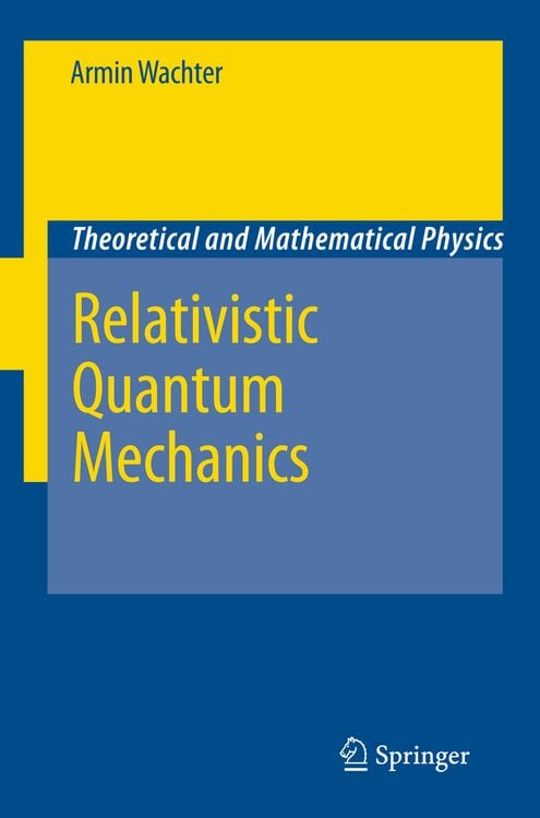 Produktbild: Relativistic Quantum Mechanics