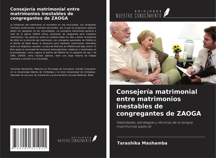 Produktbild: Consejer&iacute;a matrimonial entre matrimonios inestables de congregantes de ZAOGA