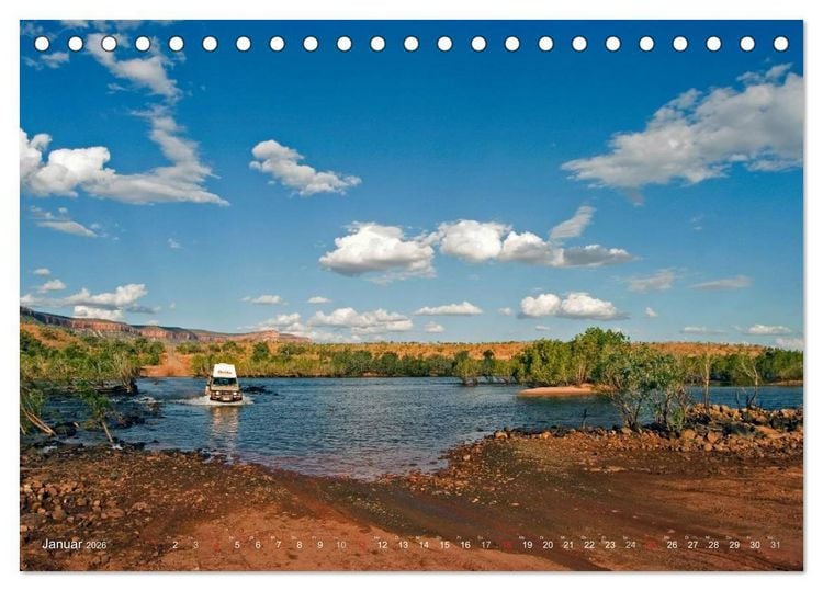 Produktbild: Australien - Der unbekannte Westen (Tischkalender 2026 DIN A5 quer), CALVENDO Monatskalender
