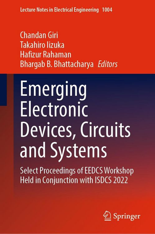 Produktbild: Emerging Electronic Devices, Circuits and Systems