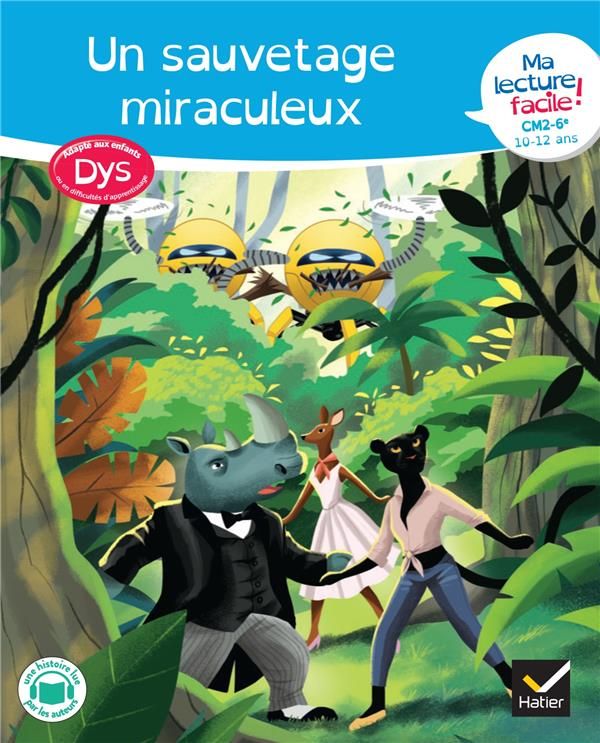 Produktbild: Un sauvetage miraculeux : ma lecture facile ! CM2-6e