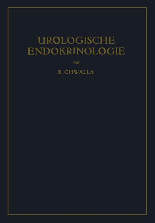 Produktbild: Urologische Endokrinologie