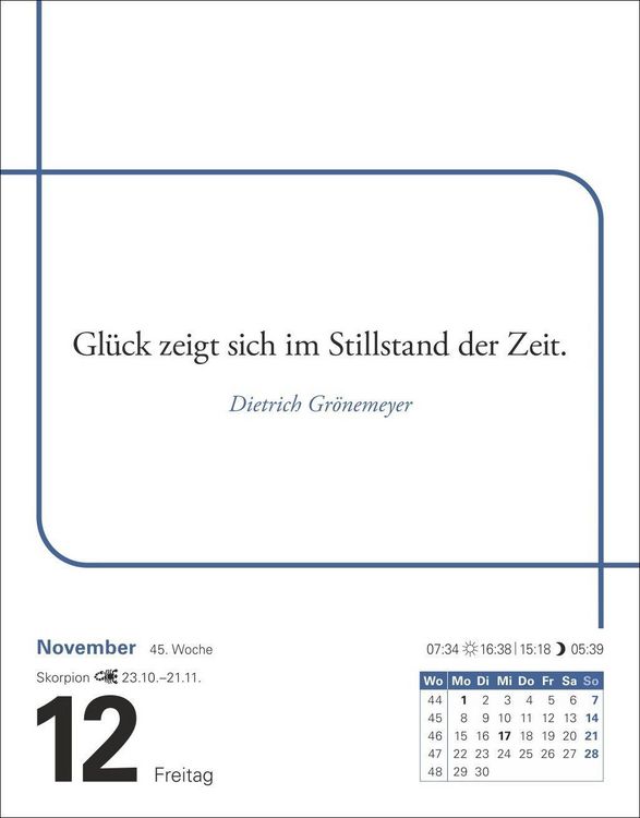 Produktbild: Zitate Tagesabrei&szlig;kalender 2027