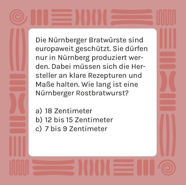 Produktbild: Das Bratwurst-Quiz