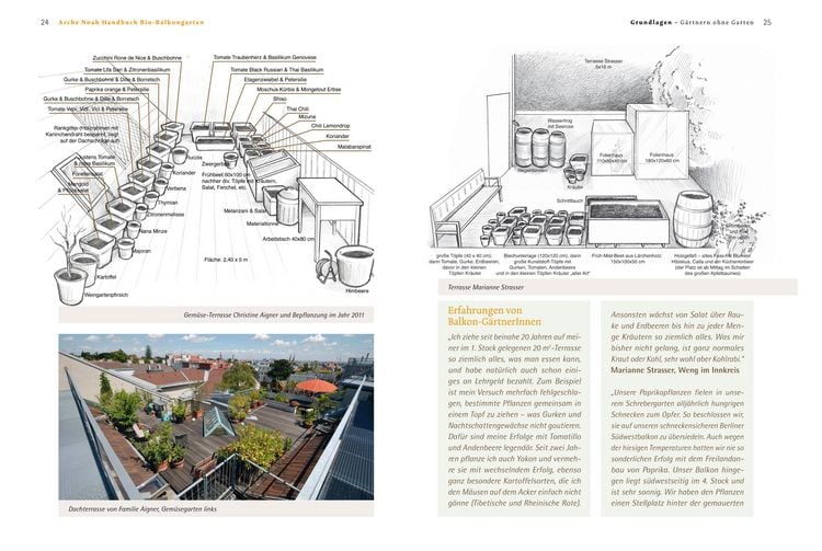Produktbild: Handbuch Bio-Balkongarten