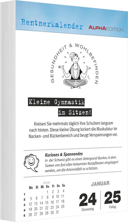 Produktbild: Rentnerkalender 2027