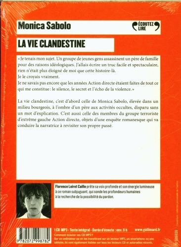 Produktbild: La vie clandestine