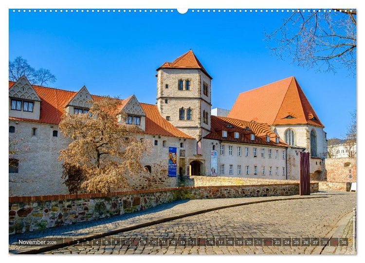 Produktbild: Ein Blick auf Halle an der Saale (Wandkalender 2026 DIN A2 quer), CALVENDO Monatskalender