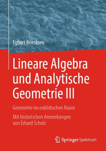 Produktbild: Lineare Algebra und Analytische Geometrie III