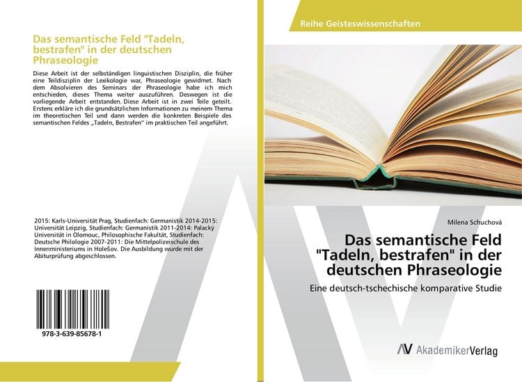 Produktbild: Das semantische Feld "Tadeln, bestrafen" in der deutschen Phraseologie