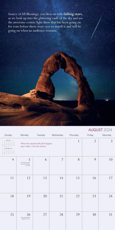 Produktbild: Workman Calendars: Blessings Wall Calendar 2024