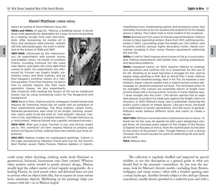 Produktbild: Rick Steves Snapshot Nice & the French Riviera (Fourth Edition)