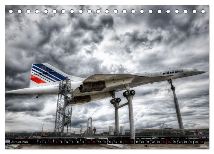 Produktbild: Technikmuseum Speyer & Sinsheim (Tischkalender 2026 DIN A5 quer), CALVENDO Monatskalender