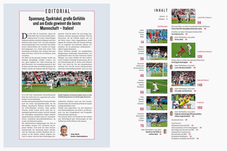 Produktbild: Fu&szlig;ball-Europameisterschaft 2021