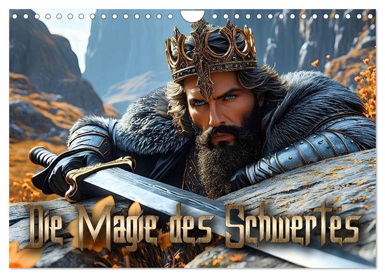 Produktbild: Die Magie des Schwertes (Wandkalender 2026 DIN A4 quer), CALVENDO Monatskalender