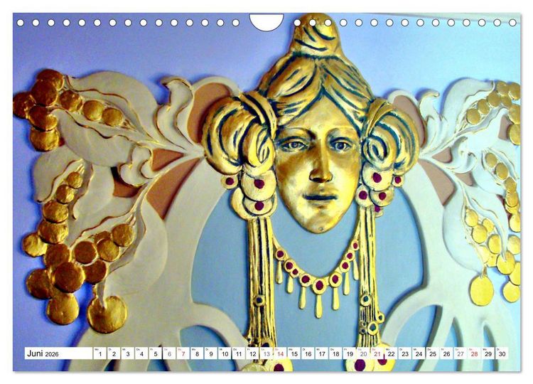 Produktbild: Jugendstil in Riga - Schmuckst&uuml;cke der lettischen Hauptstadt (Wandkalender 2026 DIN A4 quer), CALVENDO Monatskalender