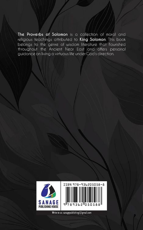Produktbild: The Proverbs of Solomon