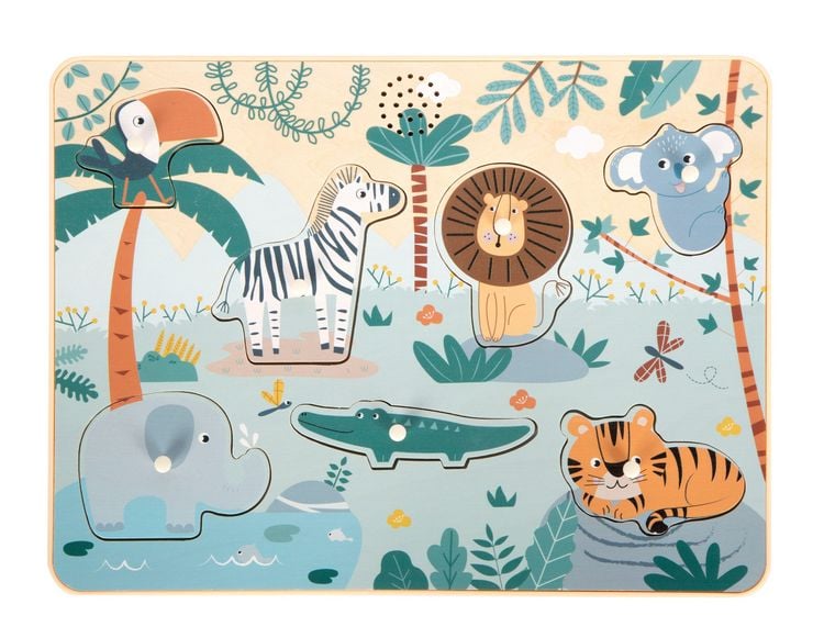 Produktbild: Setzpuzzle Tierlaute "Safari"