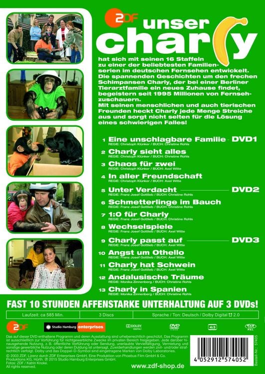 Produktbild: Unser Charly - Staffel 8 [3 DVDs]