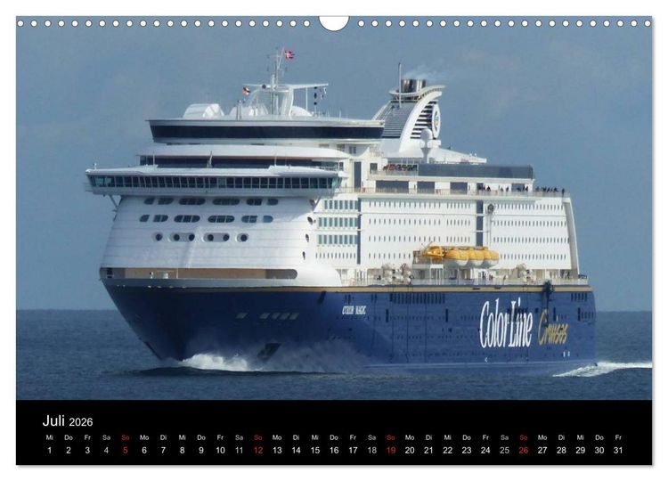Produktbild: Ostseef&auml;hren (Wandkalender 2026 DIN A3 quer), CALVENDO Monatskalender